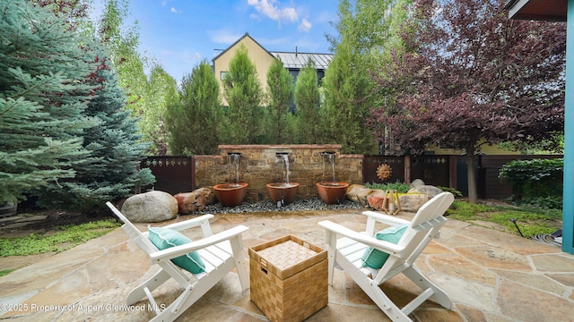 225 Juniper Ct, Basalt, CO 81621 - fenced backyard featuring a patio