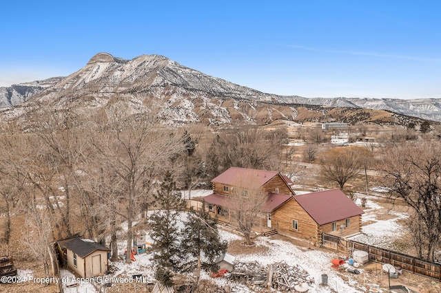 property view of mountains