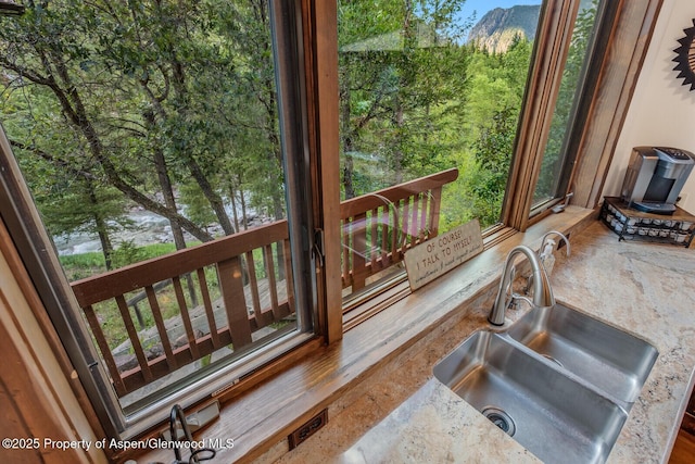 606 Dorais Way, Redstone, CO 81623 - kitchen view of a sink