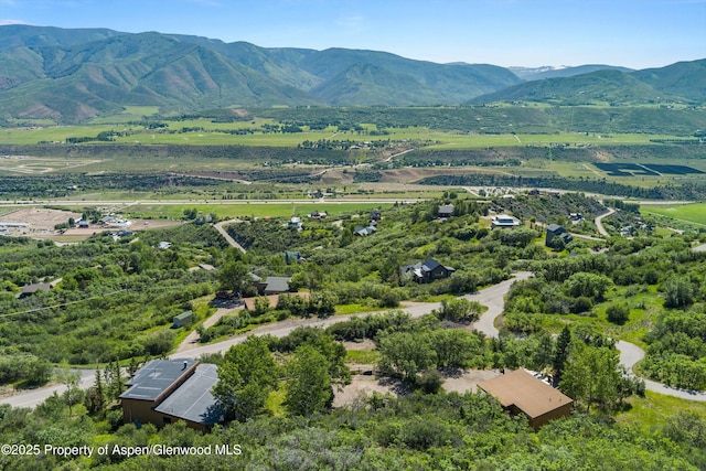 1789 Medicine Bow Rd, Aspen, CO 81611 - aerial view of a mountainous background