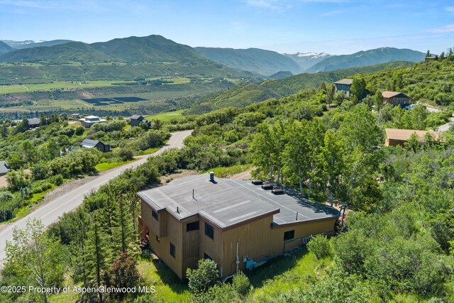 1789 Medicine Bow Rd, Aspen, CO 81611 - view from above of property featuring mountains