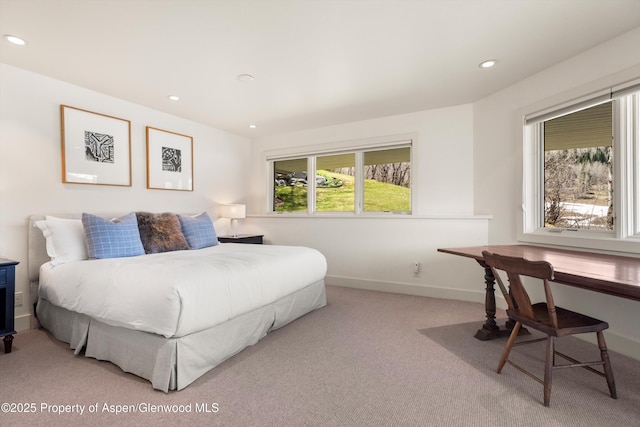 172 Deer Ridge Ln, Snowmass Village, CO 81615 - bedroom with carpet flooring, recessed lighting, and baseboards