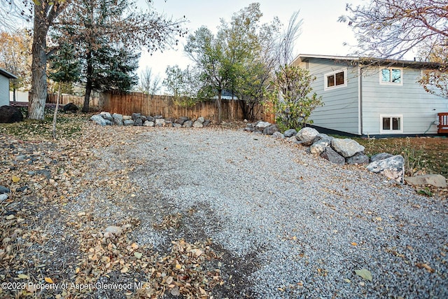 view of yard