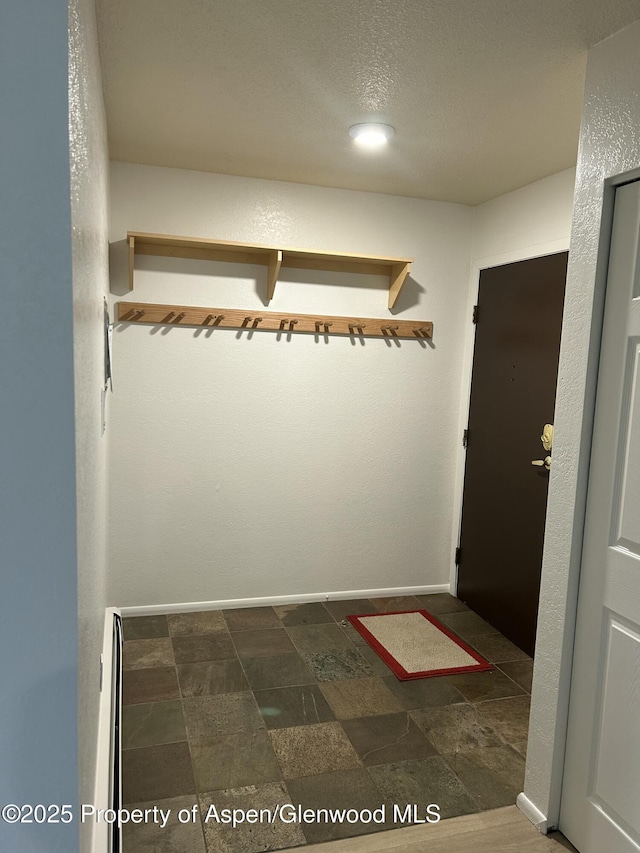 1527 Blake Ave Unit 201, Glenwood Springs, CO 81601 - mudroom featuring dark stone finish flooring