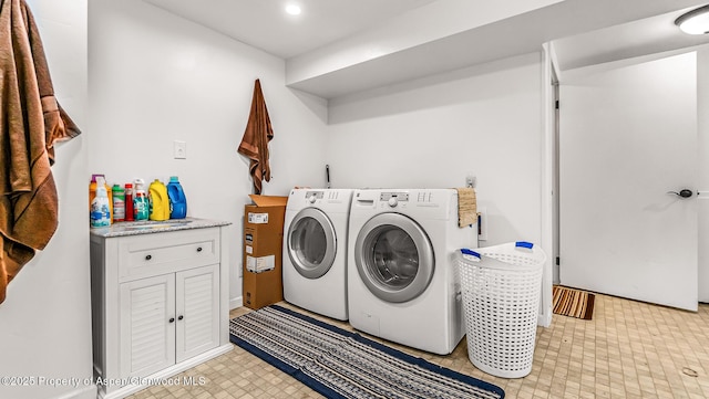1028 Breeze St, Craig, CO 81625 - laundry room with washer and clothes dryer and light flooring