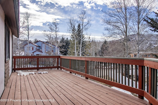 view of deck