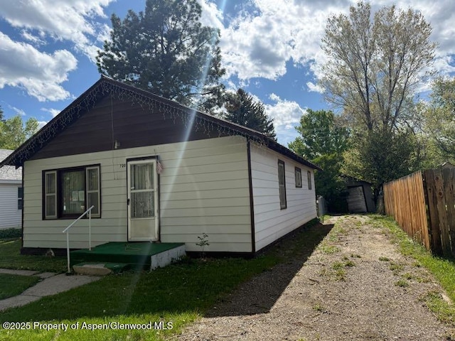 720 Taylor St, Craig, CO 81625 - view of home's exterior featuring driveway