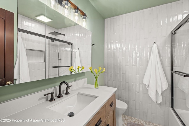 679 Pinon Dr, Basalt, CO 81621 - full bath with vanity and combined bath / shower with glass door