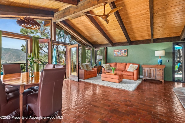 679 Pinon Dr, Basalt, CO 81621 - sunroom / solarium with a chandelier and a mountain view