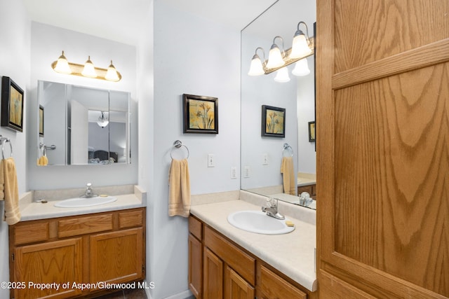 905 Meadow Run, Glenwood Springs, CO 81601 - full bathroom featuring two vanities