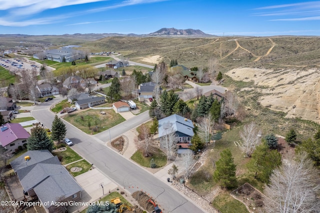 1001 Alta Ct, Craig, CO 81625 - aerial perspective of suburban area featuring mountains