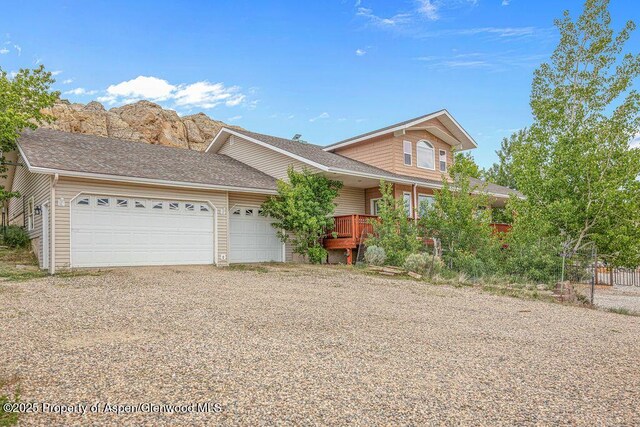 289 Lewis Ln, Craig, CO 81625 - view of front of house featuring driveway and a garage