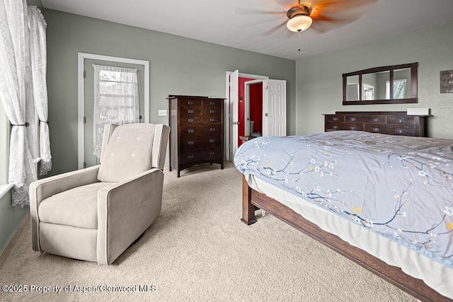 289 Lewis Ln, Craig, CO 81625 - bedroom featuring carpet floors and a ceiling fan