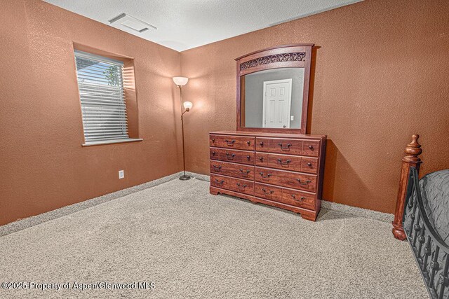 289 Lewis Ln, Craig, CO 81625 - bedroom with a textured wall, carpet flooring, and baseboards