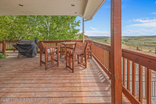 289 Lewis Ln, Craig, CO 81625 - view of wooden deck