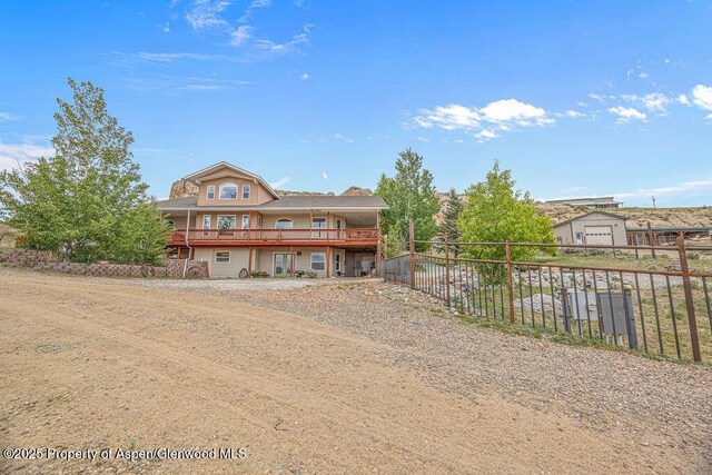 289 Lewis Ln, Craig, CO 81625 - view of front of property with dirt driveway