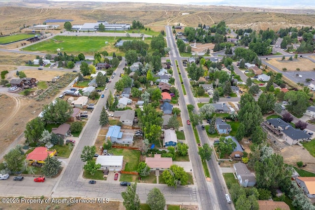 813 Finley Ln, Craig, CO 81625 - aerial view of property and surrounding area featuring nearby suburban area