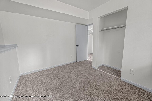 813 Finley Ln, Craig, CO 81625 - unfurnished bedroom featuring carpet and a closet