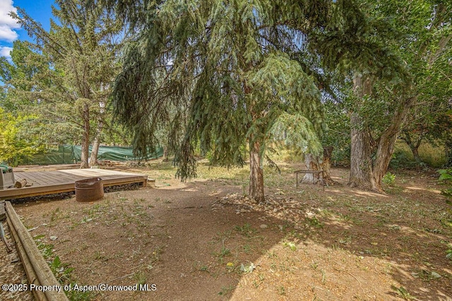813 Finley Ln, Craig, CO 81625 - view of yard featuring a deck