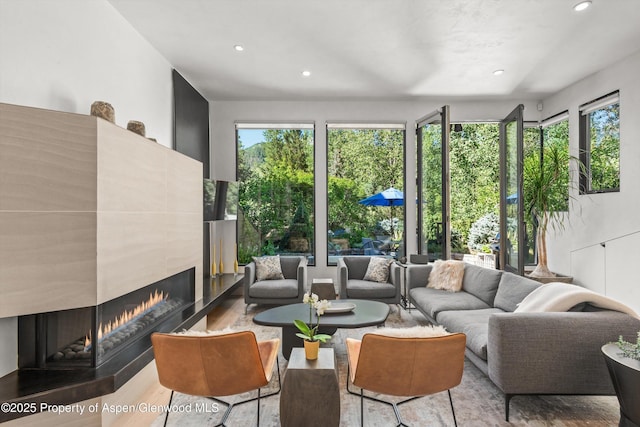 155 Lone Pine Rd Unit 2, Aspen, CO 81611 - sunroom / solarium featuring plenty of natural light