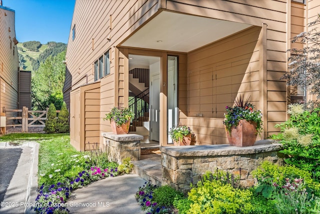 155 Lone Pine Rd Unit 2, Aspen, CO 81611 - view of exterior entry