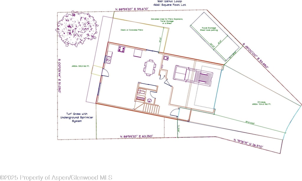 1661 Walnut Loop, Rifle, CO 81650 - view of layout