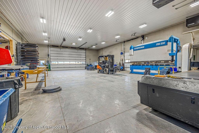 TBD Pronghorn Rd, Craig, CO 81625 - garage with a workshop area