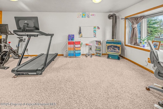 301 W 10th St, Craig, CO 81625 - workout room with baseboards