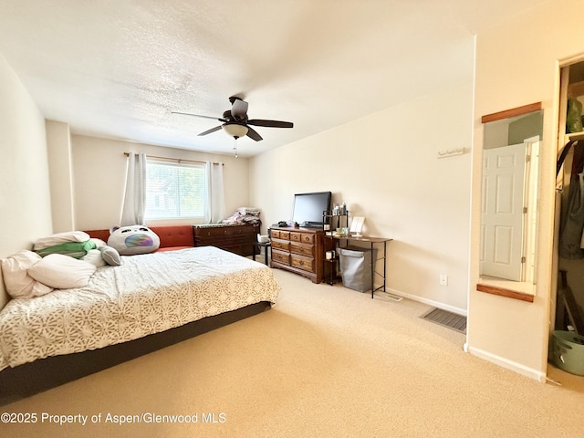 289 Mikala Ln, New Castle, CO 81647 - bedroom featuring carpet flooring and ceiling fan