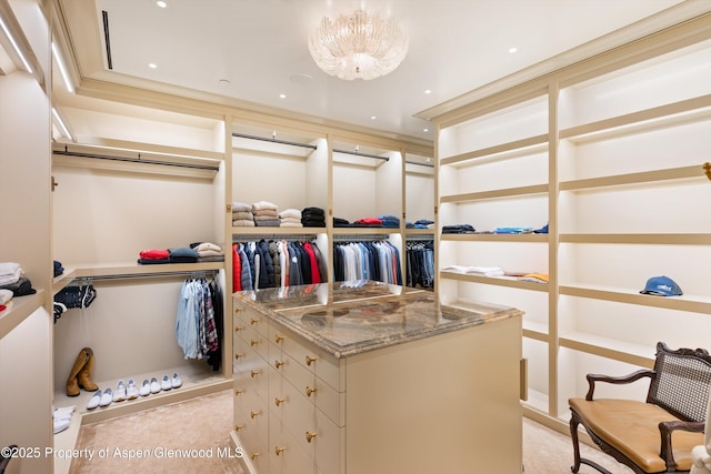 64 Pitkin Way, Aspen, CO 81611 - spacious closet with a chandelier