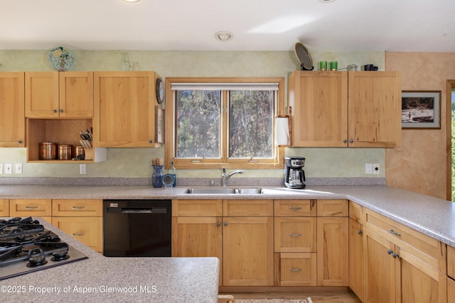 172 Sunny Acres Rd, Glenwood Springs, CO 81601 - kitchen featuring dishwasher, a sink, and light countertops