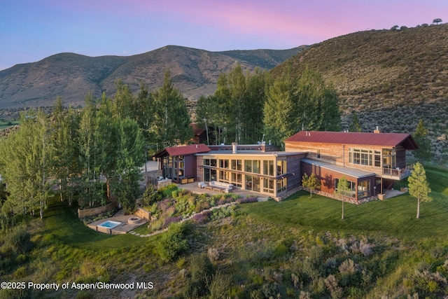 1000 Lazy O Rd, Snowmass, CO 81654 - property view of mountains