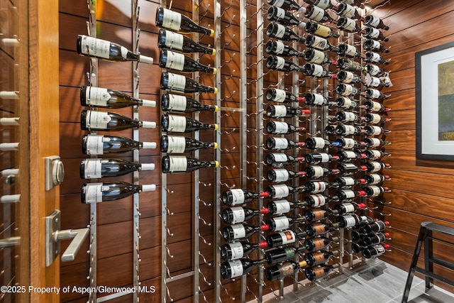 1000 Lazy O Rd, Snowmass, CO 81654 - wine area with tile patterned floors