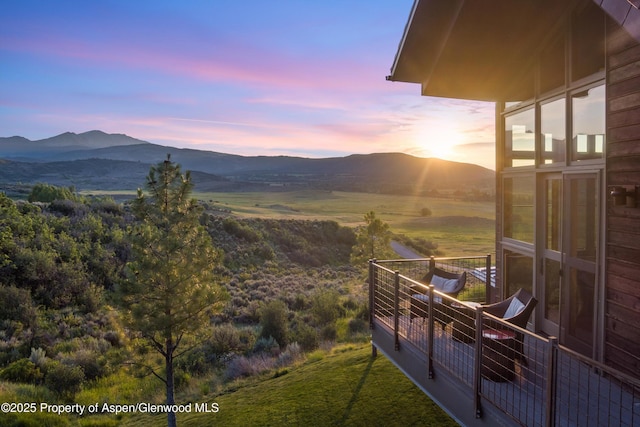 1000 Lazy O Rd, Snowmass, CO 81654 - view of mountain feature