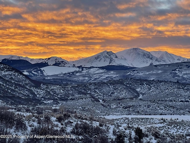 1000 Lazy O Rd, Snowmass, CO 81654 - property view of mountains