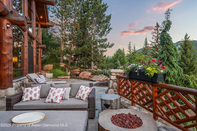 87 Magnifico Dr, Aspen, CO 81611 - view of patio