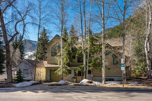 333 W Hopkins Ave, Aspen, CO 81611 - view of front of home with a mountain view