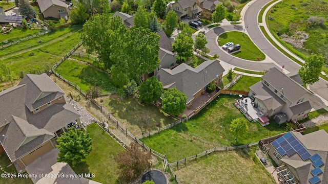 150 Castle Ct, New Castle, CO 81647 - aerial view of property and surrounding area featuring nearby suburban area