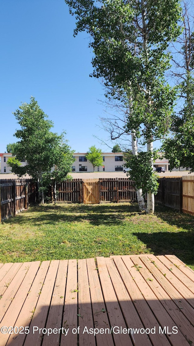 3863 W 6th St, Craig, CO 81625 - view of wooden deck