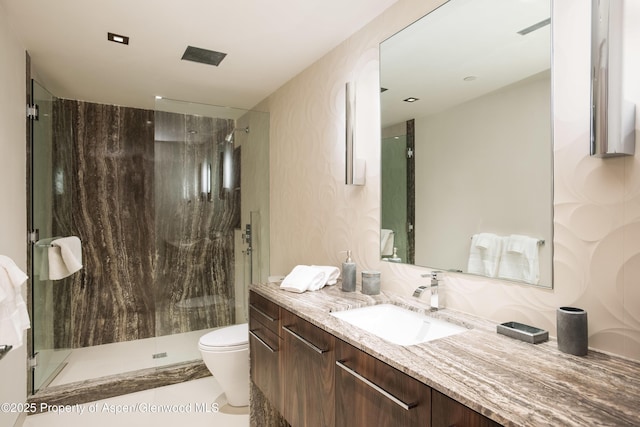 126 Juan St, Aspen, CO 81611 - full bath with vanity and a shower stall