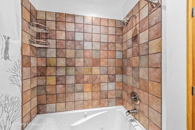 180 Ridge Rd, Gunnison, CO 81230 - bathroom featuring a combined bath / shower with jetted tub