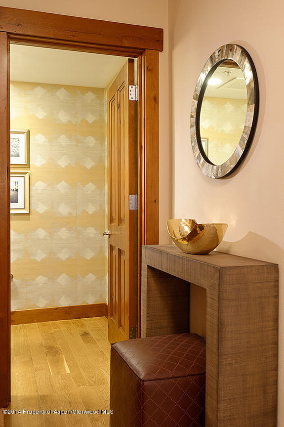 hallway featuring light hardwood / wood-style flooring