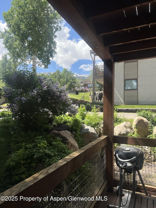35 Campground Ln Unit E4, Snowmass Village, CO 81615 - balcony with area for grilling
