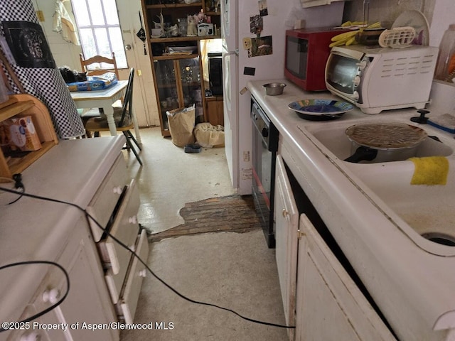 kitchen with wall oven