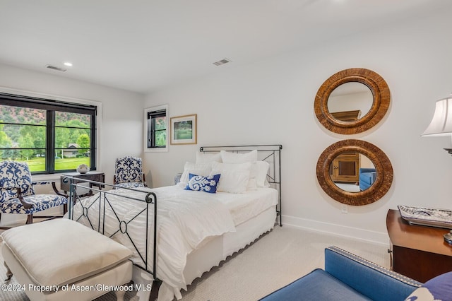 54 Thunderstorm Cir, Carbondale, CO 81623 - carpeted bedroom featuring baseboards and recessed lighting