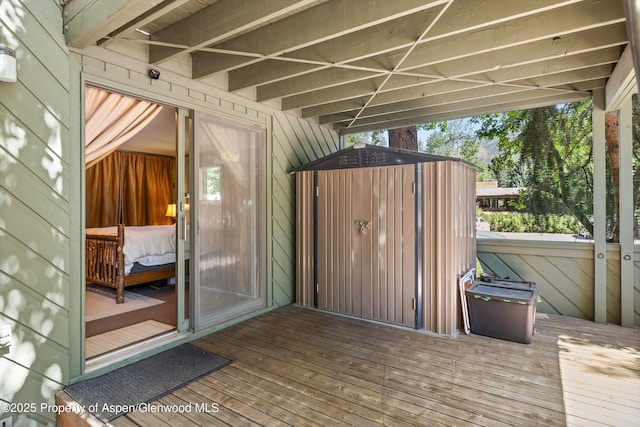 125 E Hyman Ave Unit 1A, Aspen, CO 81611 - view of wooden deck