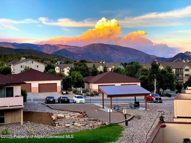 277 Castle Ridge Dr, New Castle, CO 81647 - view of mountain backdrop with nearby suburban area