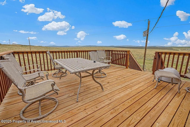 110 Western Ave, Craig, CO 81625 - view of wooden terrace