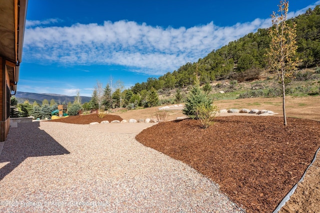 129 Sage Meadow Rd, Glenwood Springs, CO 81601 - view of yard featuring a mountain view