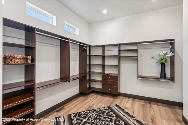 129 Sage Meadow Rd, Glenwood Springs, CO 81601 - spacious closet featuring light wood-style floors and visible vents